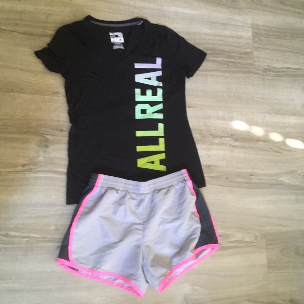 Adidas danskin workout set small medium